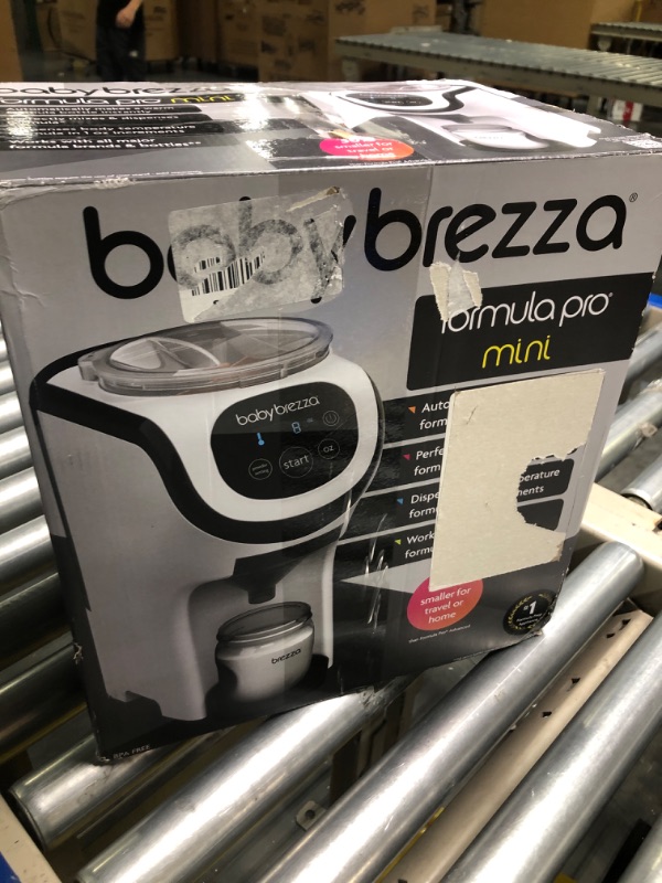 Photo 4 of Baby Brezza Formula Pro Mini Baby Formula Maker – Small Baby Formula Mixer Machine Fits Small Spaces and is Portable for Travel– Bottle Makers Makes The Perfect Bottle for Your Infant On The Go Formula Pro Mini Dispenser Machine