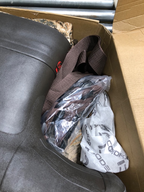 Photo 1 of DRYCODE Chest Waders for Men, Neoprene Fishing Waders with 600G Boots, Waterproof Insulated Camo Duck Hunting Waders 10 Reel Reed