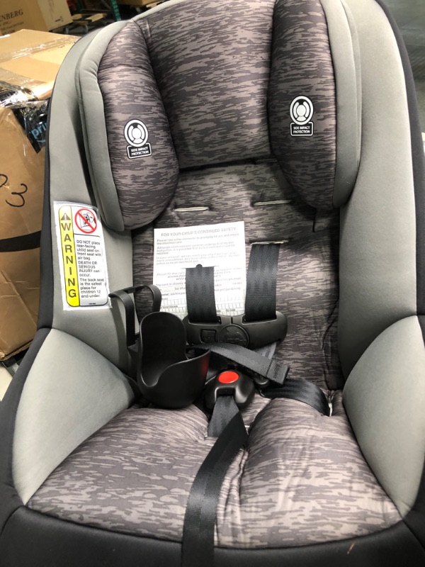 Photo 3 of Cosco Mighty Fit 65 DX Convertible Car Seat (Heather Onyx Gray)