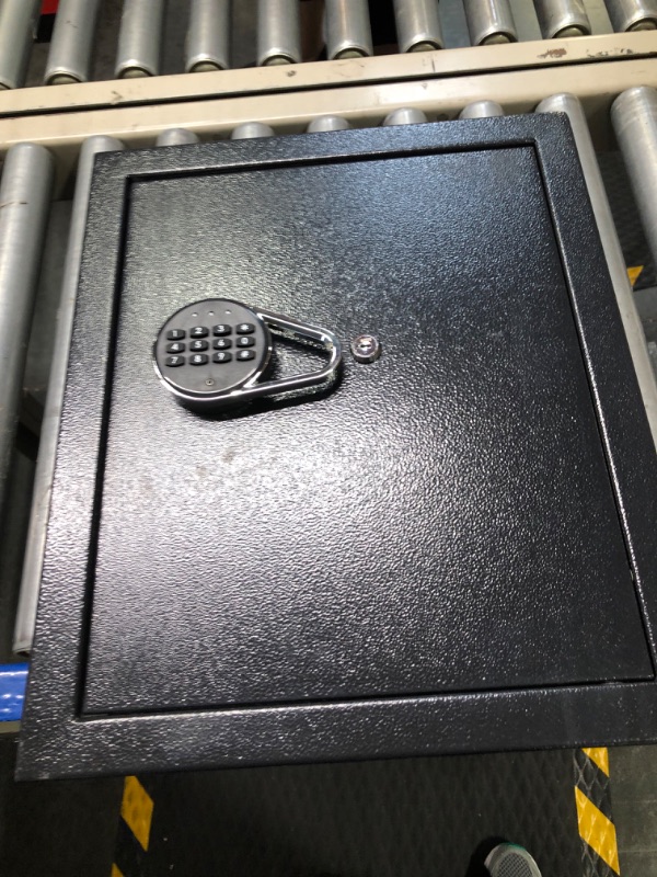 Photo 4 of 40-Key Cabinet Digital Lock Come with 40 Key Tags - Electronic Key Safe - Pin Code Keyless Storage Box for Keys - Secure Steel Lock Box - Scratch Resistant Powder Coated - Wall Anchor- Black 15318