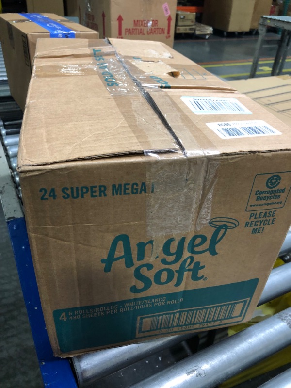 Photo 2 of Angel Soft Toilet Paper, 24 Super Mega Rolls