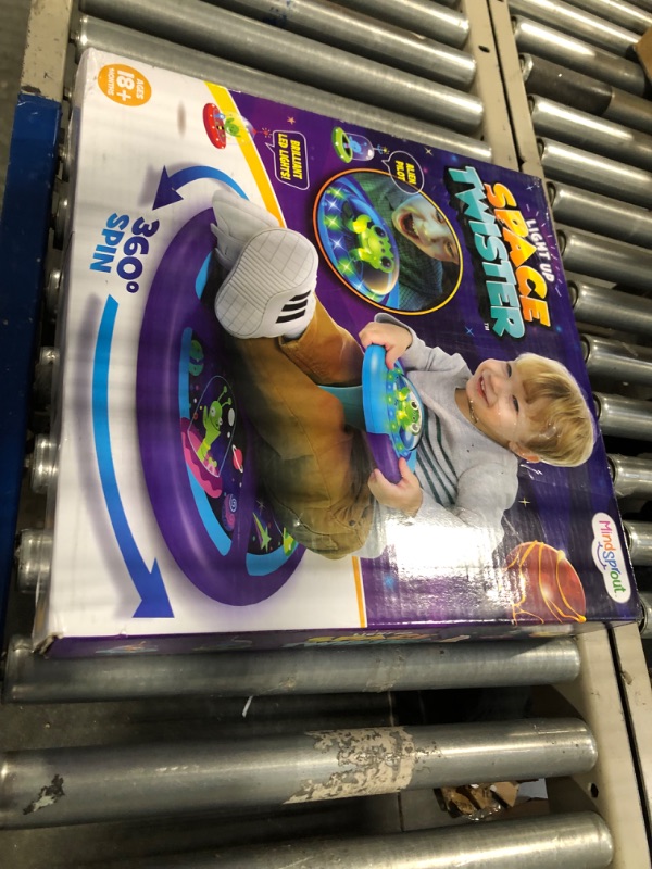 Photo 1 of MindSprout Light-Up Space Twister | 360° Sit Twist and Spin, Toddler Toys Age 2, 3, 4, 5, Birthday for Boy Girl, 18 Months +, LED Lights, Kids Toy Indoor or Outdoor for 2 Year Old (Patent Pending)