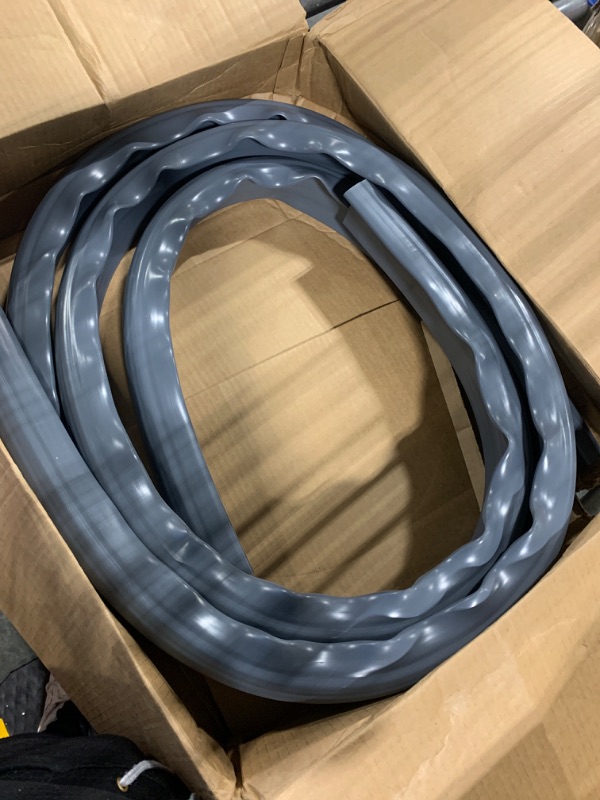 Photo 1 of Angled Shower Door Drip Sweep 36-in Long Framed Shower Door Bottom Seal Strip for Home Bathroom Shower Framed Shower Door Seal Strip Silicone (Gray, T Style)

