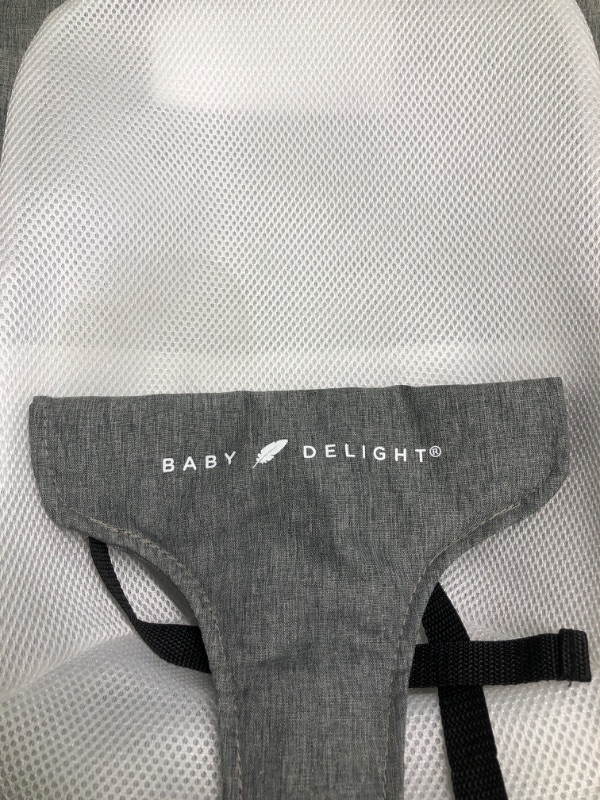 Photo 1 of Baby Delight Alpine Deluxe Portable Bouncer, Infant, 0 – 6 months, Charcoal Tweed
