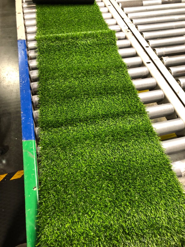 Photo 2 of 14" x 72" Artificial Grass Table Runner, Perfect for Parties, Birthdays, Restaurant Decoration, Bridal and Baby Showers, Spring, Fall Holidays, Receptions, Candy buffets, Dessert Tables, Wedding