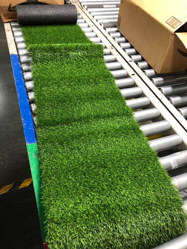 Photo 2 of 14" x 72" Artificial Grass Table Runner, Perfect for Parties, Birthdays, Restaurant Decoration, Bridal and Baby Showers, Spring, Fall Holidays, Receptions, Candy buffets, Dessert Tables, Wedding