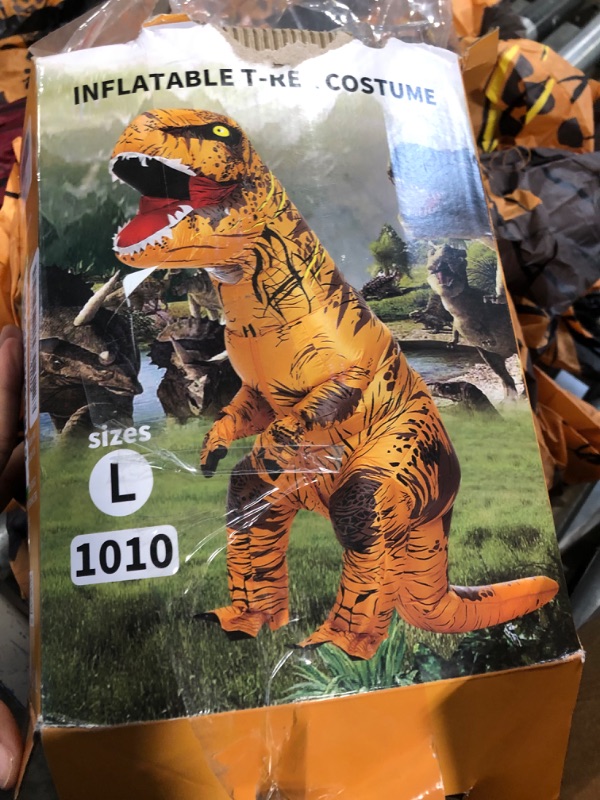 Photo 4 of inflatable t-rex costume