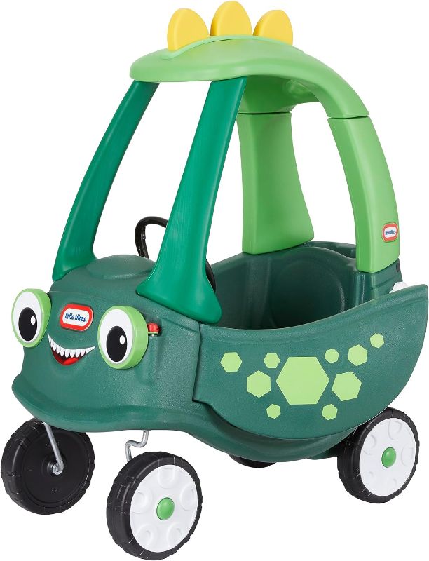 Photo 1 of Little Tikes Cozy Coupe Dinosaur – Amazon Exclusive Large, White
