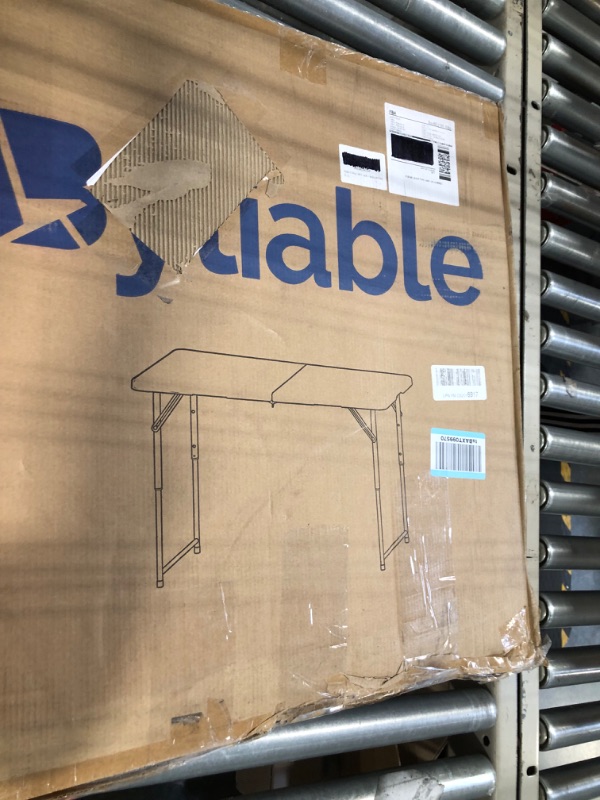 Photo 1 of BYLABLE folding table white 