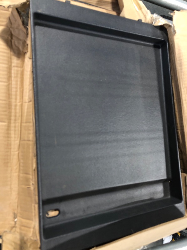 Photo 1 of Charbrofire 7566 Replacement Griddle for Weber Genesis 300 Series Weber Cast Iron Griddle Genesis E-310 E-320 E-330 S-310 S-320 S-330 EP-310 EP-320 EP-330 CEP-310 CEP-330 ESP-310 19.4 x 12.8" (Please make sure your size)