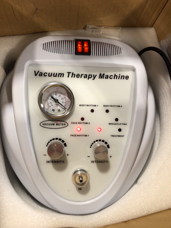 Photo 1 of Beauty Star Vacuum Therapy Machine, Multifunctional Cupping Machine Adjustable Suction (0-70 cmHg) with 30 Cups and 3 Pumps (Max Cups 1200ML)