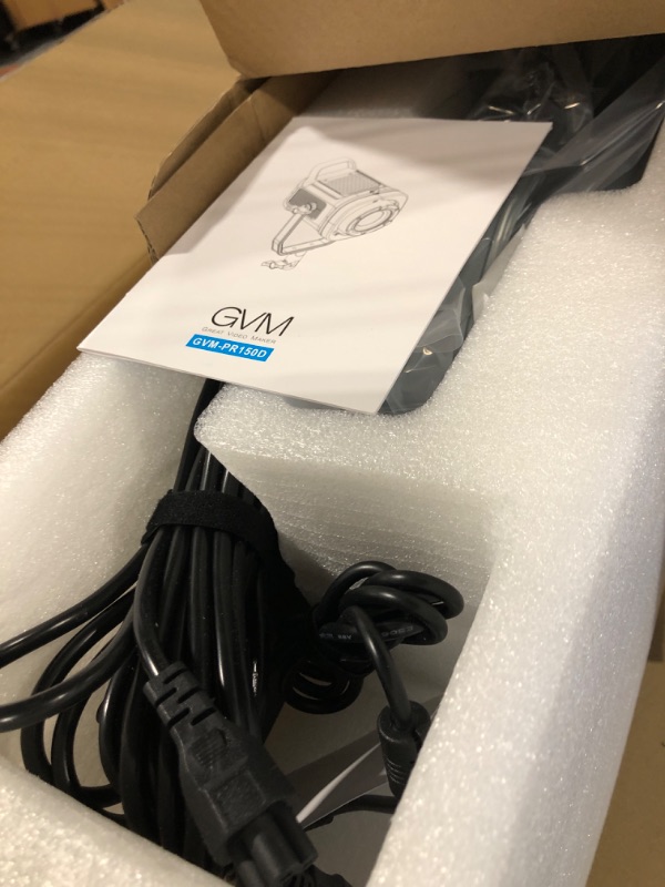 Photo 1 of Bi-Color LED Video Light, GVM 100W Photography Lighting with Bowens Mount, APP Control System, Lantern Softbox Video Lighting Kit for YouTube Outdoor Studio, Dimmable 3200K-5600K, CRI 97+