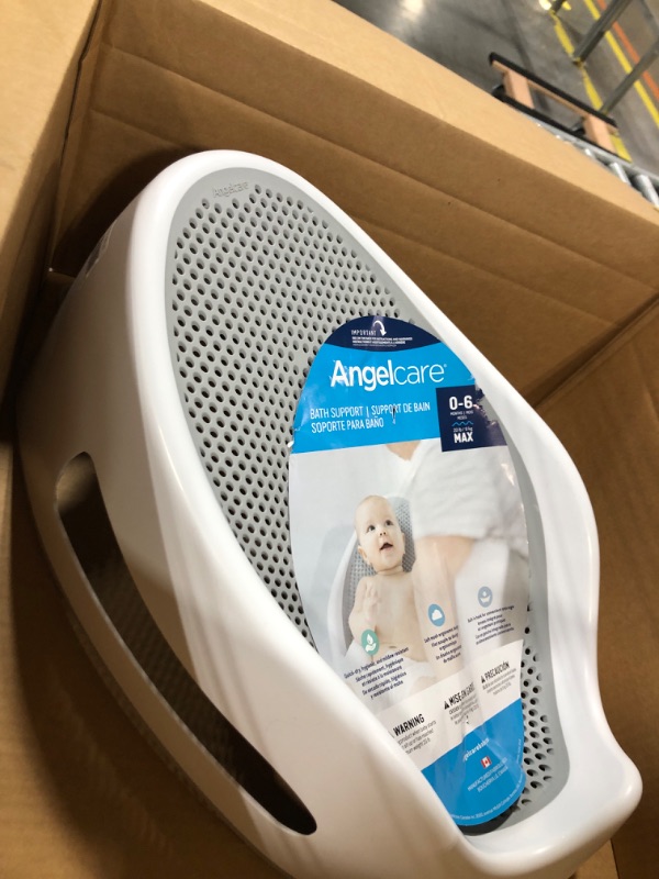 Photo 1 of Angelcare Baby Bath Support (Grey) | Ideal for Babies Less than 6 Months Old
