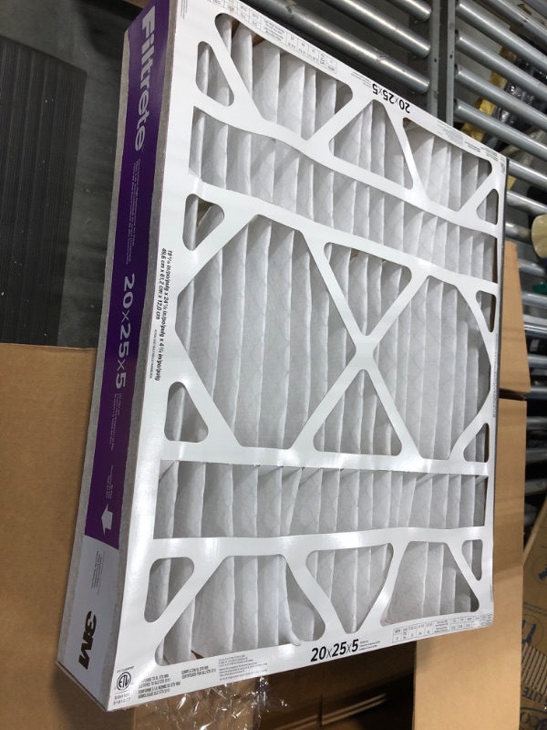 Photo 3 of 3M Filtrete Ultra Allergen Healthy Living Deep Pleat Furnace Filter