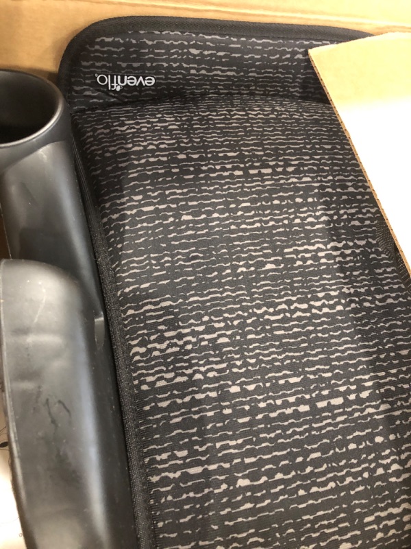 Photo 1 of Evenflo GoTime No Back Booster Car Seat (Static Black) No Back Static Black