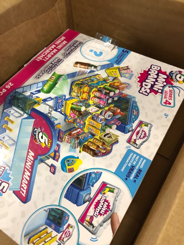 Photo 1 of 5 Surprise Mini Brands - Mini Mart Playset by ZURU (Series 4) Exclusive and Mystery Collectibles