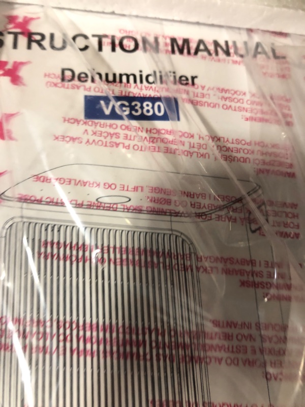 Photo 3 of 30 Pint Dehumidifiers for Home with Drain Hose, VEAGASO 2,500 Sq.Ft Dehumidifier for Basement, Large Room, Bathroom, Three Operation Modes, Intelligent Humidity Control, Dry Clothes, 24HR Timer