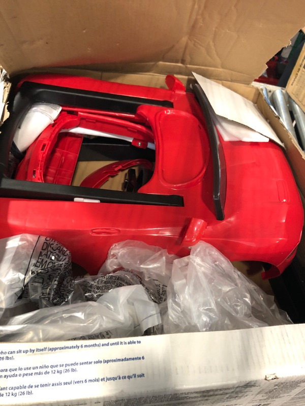 Photo 1 of Bright Starts Ways to Play 4-in-1 Walker - Ford Mustang, Red, Ages 6 Months +, Red Ford Mustang Mustang Red