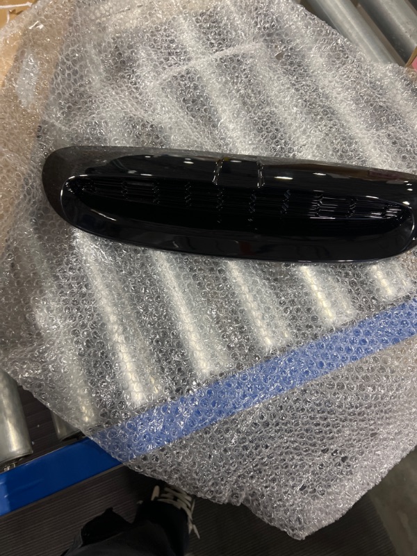 Photo 3 of ABS Hood Air Intake Vent Scoop Fits For Mini Cooper F54 F55 F56 F57 S Turbo 2014-up, Painted Black Front Bonnet Scoop