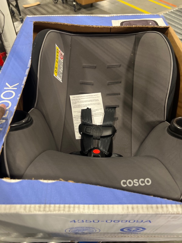 Photo 3 of Cosco Onlook 2-in-1 Convertible Car Seat, Rear-Facing 5-40 pounds and Forward-Facing 22-40 pounds and up to 43 inches, Black Arrows