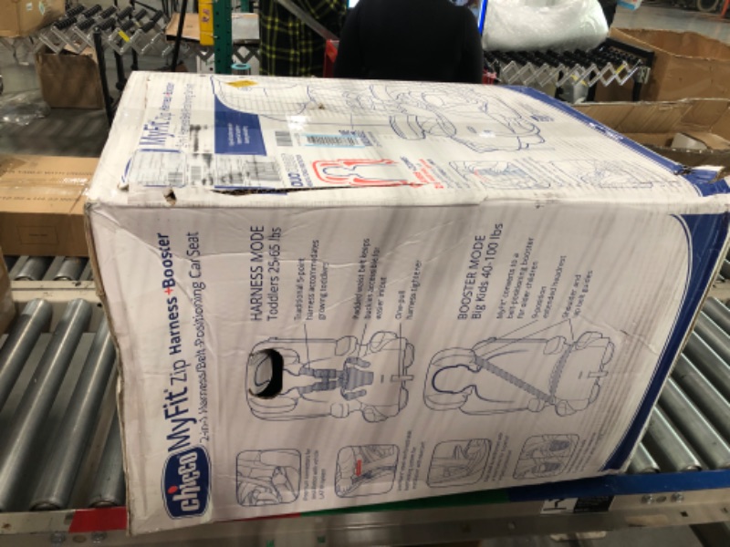 Photo 1 of Chicco - MyFit Zip Harness + Booster Car Seat, Nightfall