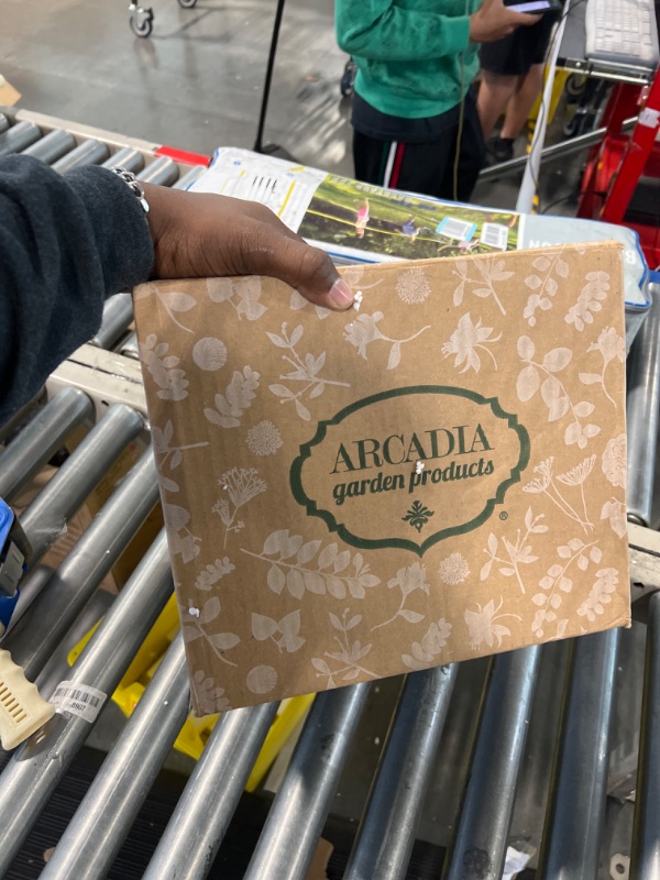 Photo 2 of Arcadia Garden Products Vinyl Urn Planter - Size: 10" x 12"