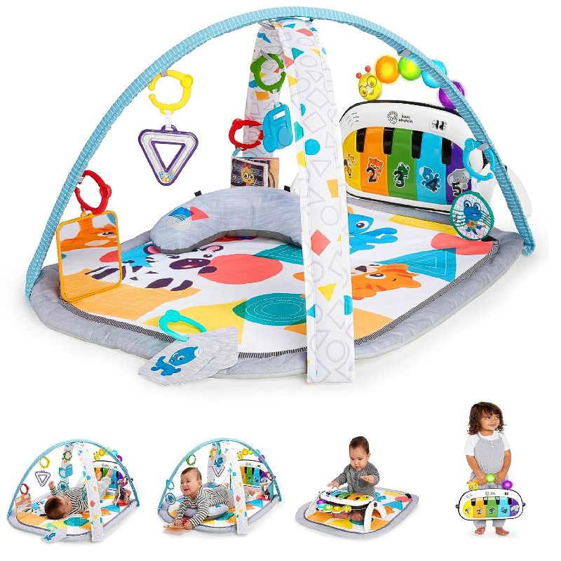 Photo 1 of Heritage Kids Rainbow Faux Fur Kids Folding Saucer Chair