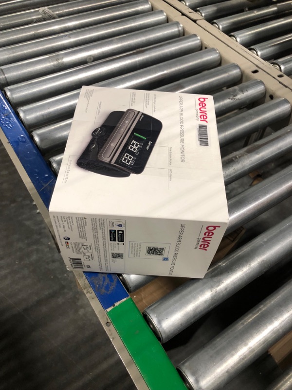 Photo 1 of Beurer BM81 easyLock Automatic Upper Arm Blood Pressure Monitor, Fully Electronic Smart Cuff Without Cables, Gentle Striction Plus Fast Measurement, Bluetooth, 240 Memory Sets BM81 - easyLock