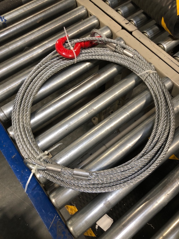 Photo 1 of Lewis Winch - Replacement Cable - 3/16 x 150 with Alloy Eye Hook / Latch