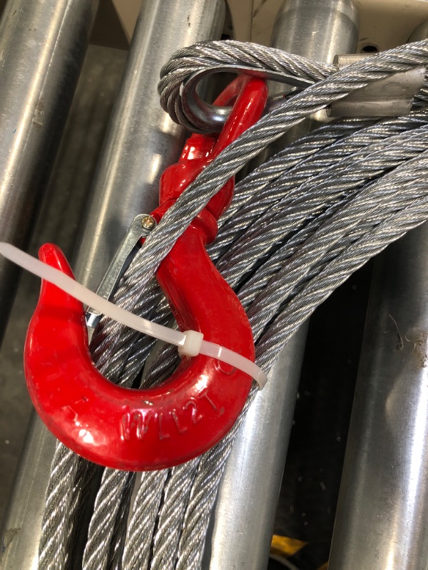 Photo 1 of Lewis Winch - Replacement Cable - 3/16 x 150 with Alloy Eye Hook / Latch