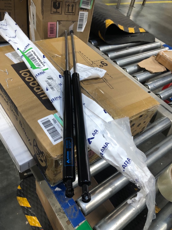 Photo 3 of ARANA SE263P150S10 26 inch 150Lb Gas Struts Spring Shocks SG214045 26" 150Lb Lift Support for Truck Bed Tonneau Cover Tailer Door Heavy Roof Hatch Trap Door RV Bed(Very Strong) , 2Pcs Set