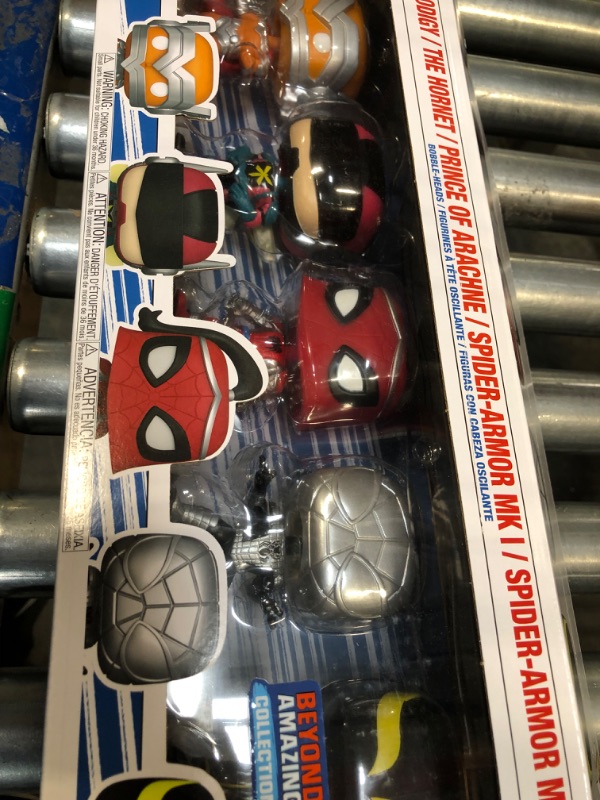 Photo 2 of Funko Pop! Marvel: Spider-Man: Beyond Amazing 5 Pack, Amazon Exclusive