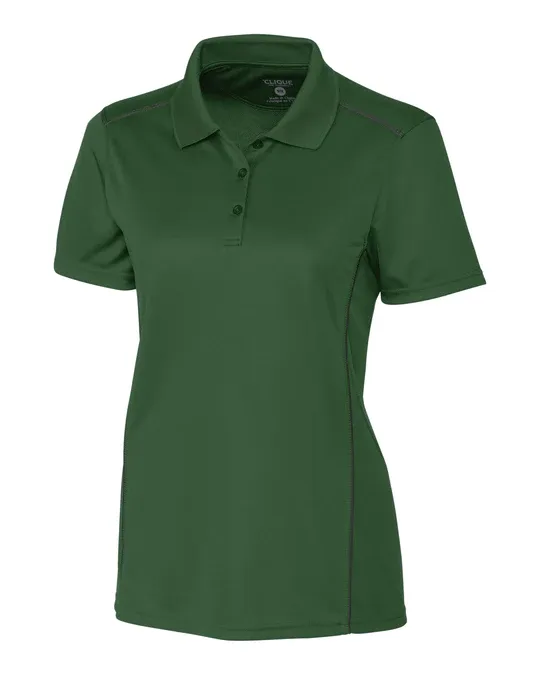 Photo 1 of Clique Sport Lady Polo Shirt, Womens Fit, Green, Multi-Size Bundle; 2 Medium, 2 Large, 1 XX-Large, 5 Shirts Total
