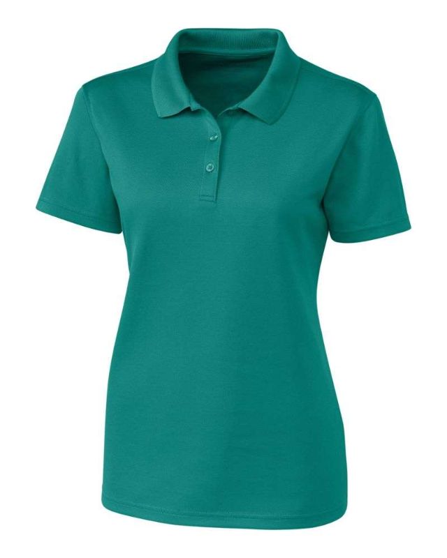 Photo 1 of Clique Ice Sport Lady Polo Shirt, Teal Green, Size Bundle, Womens Fit, 2 Large, 1 X-Large, 3 Shirts Total
