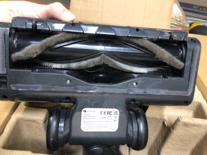 Photo 1 of Proscenic P12 Cordless Vacuum Cleaner, Vertect Light, Anti-Tangle Brush, Stick Vacuum with Touch Display, 33Kpa/120AW Cordless Vacuum, Max 60mins Runtime, Deep Clean for Pet Hair, Hard Floor & Carpets Black