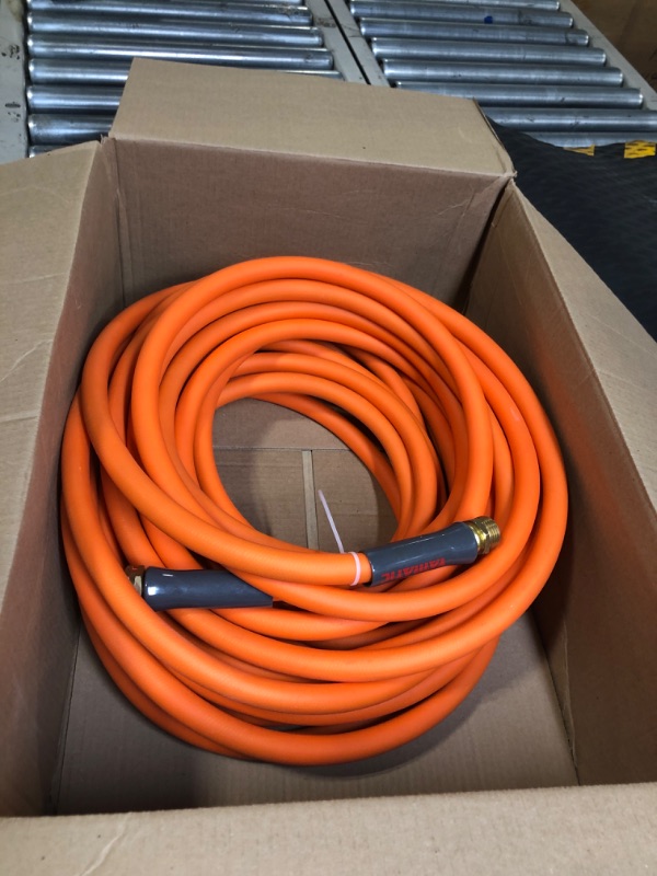 Photo 3 of YAMATIC Heavy Duty Garden Hose 5/8 in x 30 ft, Super Flexible Water Hose, All-weather, Lightweight, Burst 600 PSI 30' (feet)