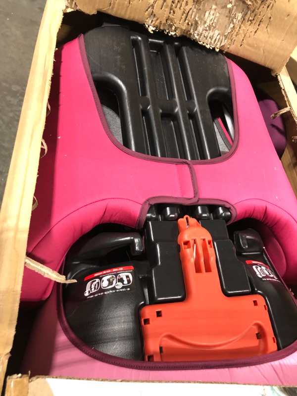 Photo 4 of Diono Cambria 2 XL 2022, Dual Latch Connectors, 2-in-1 Belt Positioning Booster Seat, High-Back to Backless Booster with Space and Room to Grow, 8 Years 1 Booster Seat, Pink NEW! Pink