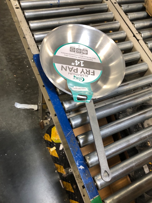 Photo 2 of 14" COMMERCIAL ALUMINUM FRY FRYING PAN - NSF GRADE