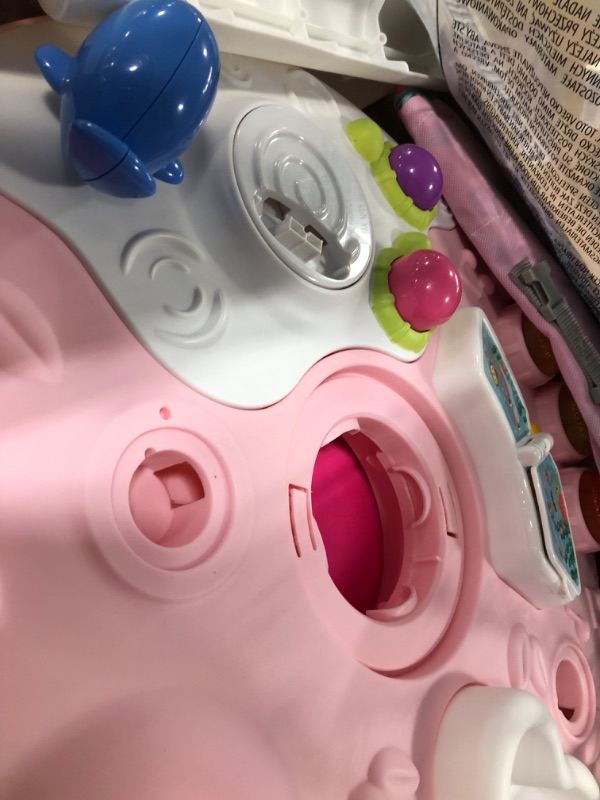 Photo 1 of Bright Starts Around We Go 2-in-1 Walk-Around Baby Activity Center & Table, Tropic Coral, Ages 6 Months+ Tropical Coral