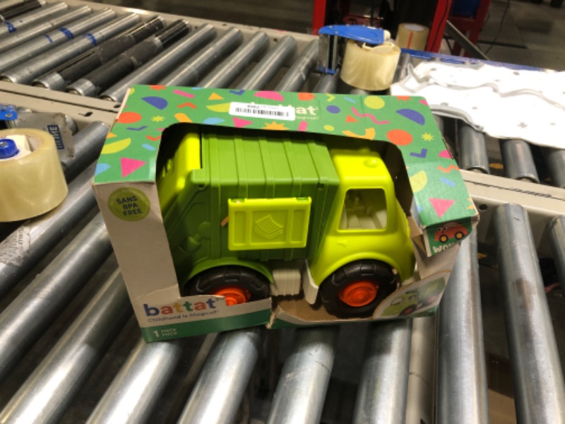 Photo 1 of Battat- Wonder Wheels- Recycling Truck – Toy Garbage Truck – 3 Compartments For Waste Management- Toy Vehicle For Toddlers – Recyclable – Recycling Truck- 1 year +