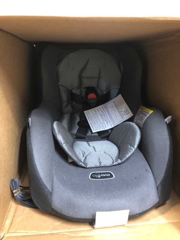 Photo 3 of Evenflo Tribute LX Harness Convertible Car Seat, Solid Print Gray **SEE WARNING**