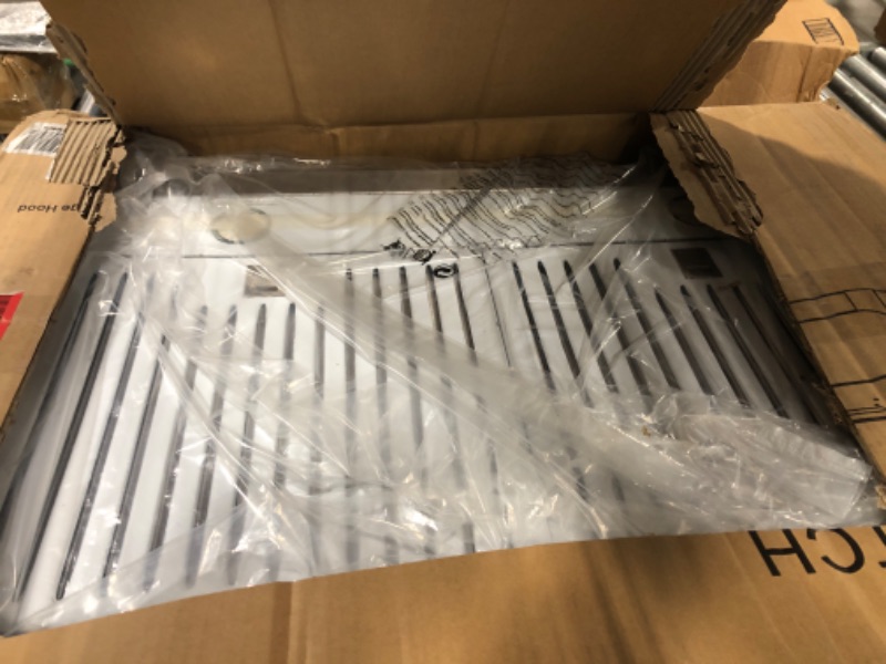 Photo 1 of 30 Inch Under Cabinet Range Hood Kitchen Vent Hood,Built in Range Hood for Ducted in Stainless Steel, 400 CFM with Permanent Stainless Steel Filters 30" 400CFM