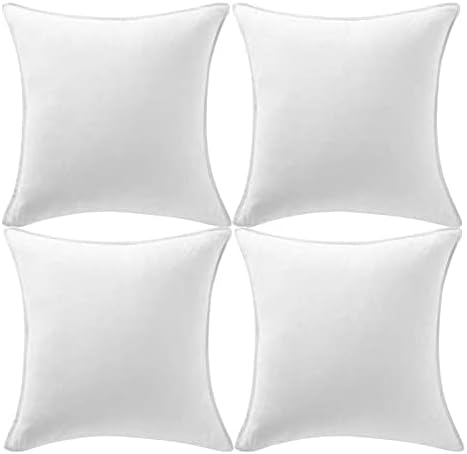 Photo 1 of 4 Medium-Large White Decorative Pillows 16x16