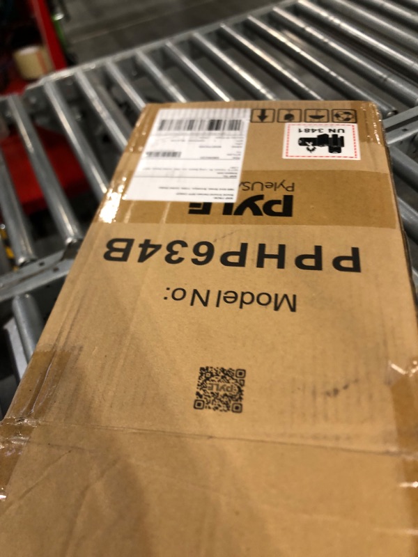 Photo 5 of Pyle Portable Bluetooth PA Speaker System - 240W Remote PPHP634B & -Pro Includes 15ft XLR Cable to 1/4'' Audio Connection, Connector, Black, 10.10in. x 5.00in. x 3.30in. (PDMIC58) Speaker System 240W + 15ft XLR Cable