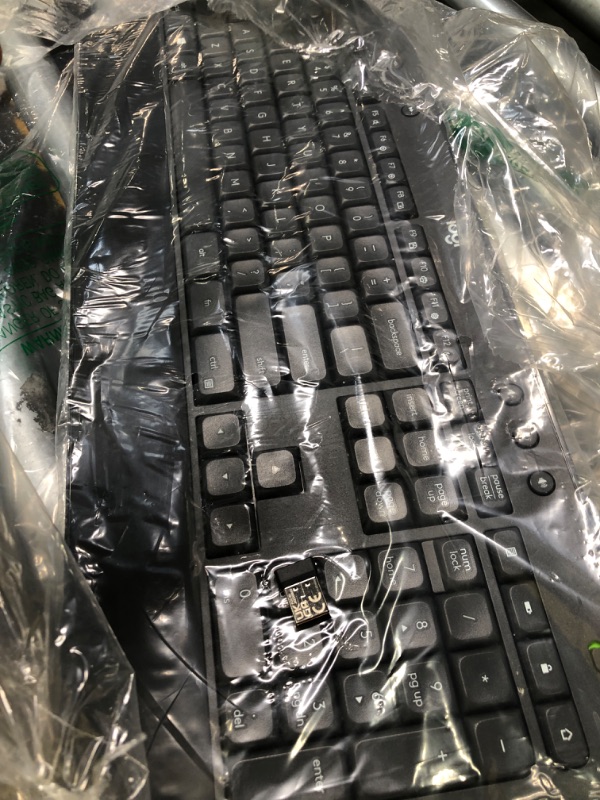 Photo 4 of Logitech MX Keys Advanced Wireless Illuminated Keyboard, Tactile Typing, Bluetooth USB-C, Apple macOS, Microsoft Windows, Linux, iOS, Android - Graphite - With Free Adobe Creative Cloud Subscription MX Keys Graphite