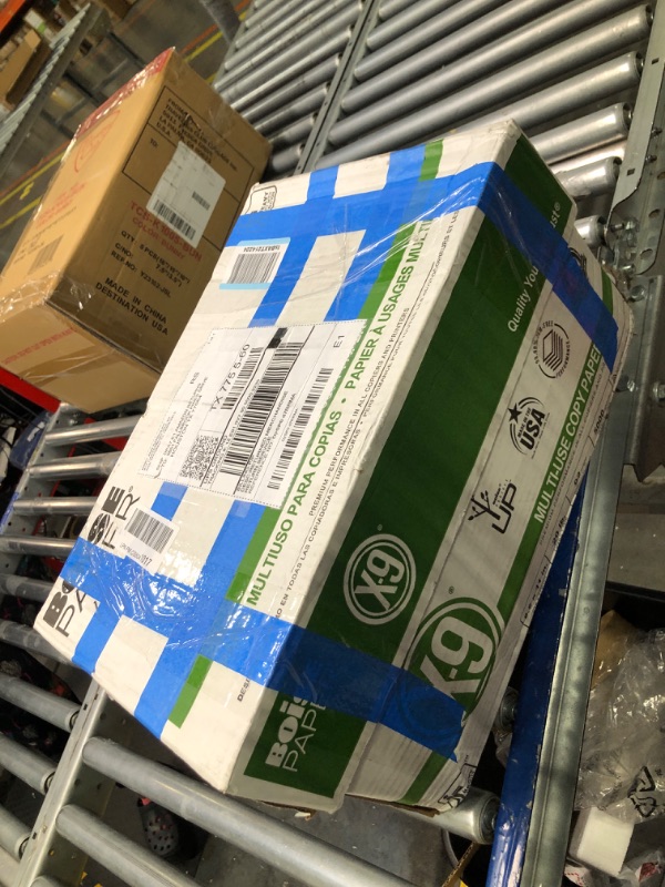 Photo 2 of Boise X-9 Multi-Use Copy Paper, 8.5" x 11" Letter, 92 Bright White, FSC Certified, 20 lb., 10 Ream Carton (5, 000 Sheets) 10 Reams 8.5 x 11, 20 lb., FSC