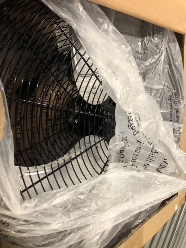 Photo 3 of AmazonCommercial 20" High Velocity Industrial Fan, Black,