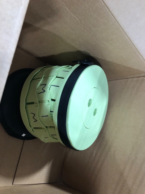 Photo 1 of Upgraded Retractable Stool Portable Stool, Lightweight Camping Stool with a Load-Bearing Capacity of 400 pounds, Adult Camping, Fishing, Hiking, Barbecue, Lightweight and Sturdy (Green 1 pcs)