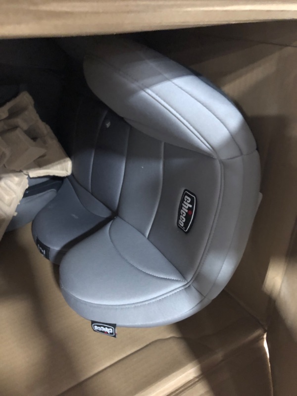 Photo 3 of **Missing the base plate that connects on the seat**Chicco OneFit ClearTex Slim All-in-One Car Seat, Rear-Facing Seat for Infants 5-40 lbs., Forward-Facing Car Seat 25-65 lbs., Booster 40-100 lbs., Convertible Car Seat | Drift/Grey