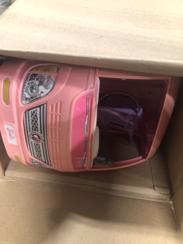 Photo 3 of Barbie Camper Playset With Barbie Accessories, Pool And Furniture, Rolling Vehicle With Campsite Transformation??? [Amazon Exclusive]